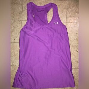Pink Under Armour Racerback Tank Top! Size Medium 💕💖